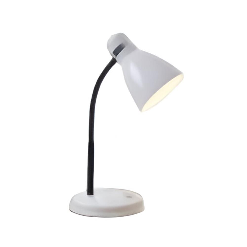 BRIGHT OBJECTIVES DESK LAMP MT-16842 WH E27 WHITE