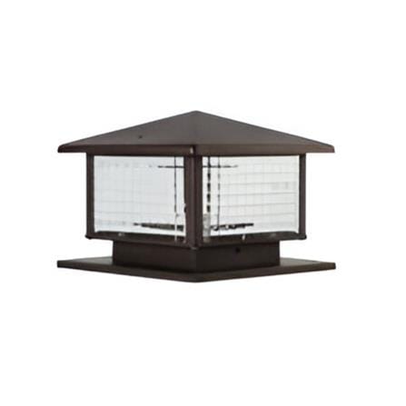 PRE-ORDER BRIGHT OBJECTIVES GATE LAMP 8871 300MM E27 DARK BROWN