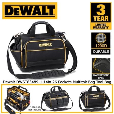 DEWALT 14" MULTITAK HAND BAG (26POCKETS) DWST83489-1