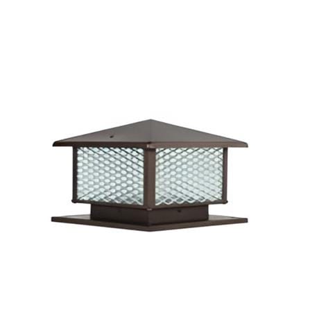 PRE-ORDER BRIGHT OBJECTIVES GATE LAMP 8872 250MM E27 DARK BROWN