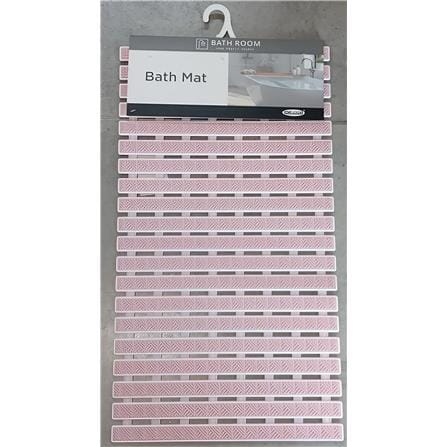 MOYA BATHMAT NON-SLIP HD0255-LIGHT PINK 68.5X38X0.35CM