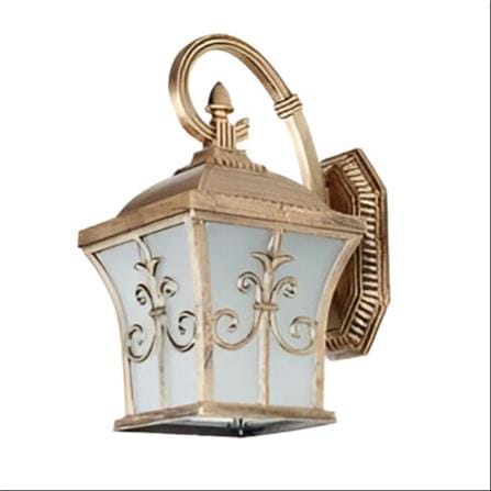 PRE-ORDER BRIGHT OBJECTIVES WALL OUTDOOR 10886/W 380MM E27 ANTIQUE BRASS