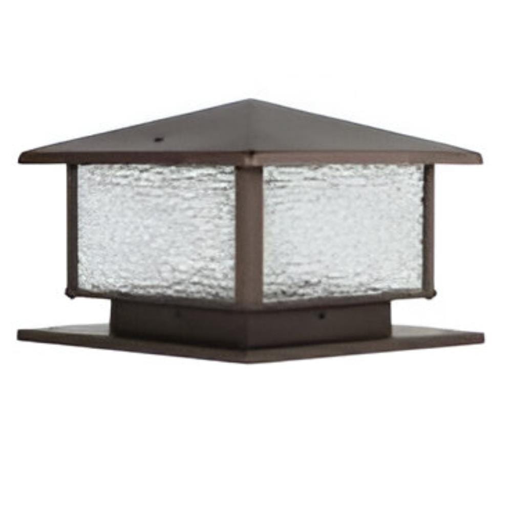 BRIGHT OBJECTIVES GATE LAMP 8873 400MM E27 DARK BROWN