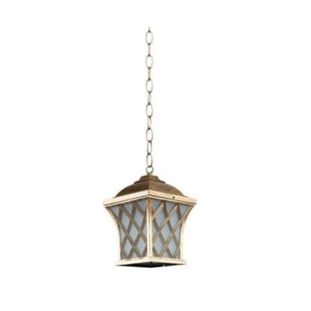 PRE-ORDER BRIGHT OBJECTIVES PENDANT OUTDOOR LAMP 10885/P 350MM E27 ANTIQUE BRASS