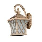 PRE-ORDER BRIGHT OBJECTIVES WALL OUTDOOR 10885/W 380MM E27 ANTIQUE BRASS