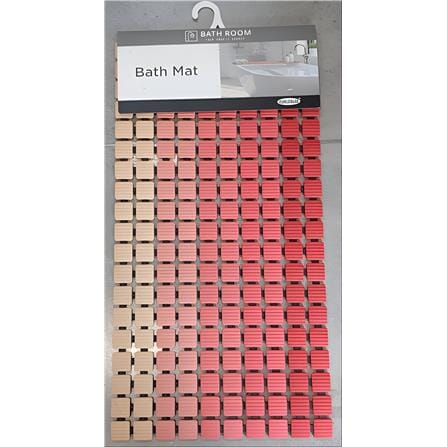 MOYA NON-SLIP BATHMAT YHC0032-RED 67X35.5X0.4CM