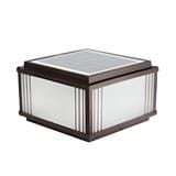 PRE-ORDER BRIGHT OBJECTIVES GATE LAMP SOLAR 8876 300MM E27 DARK BROWN