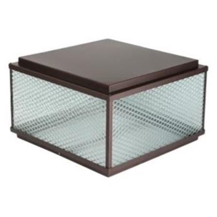 PRE-ORDER BRIGHT OBJECTIVES GATE LAMP 8875 400MM E27 DARK BROWN