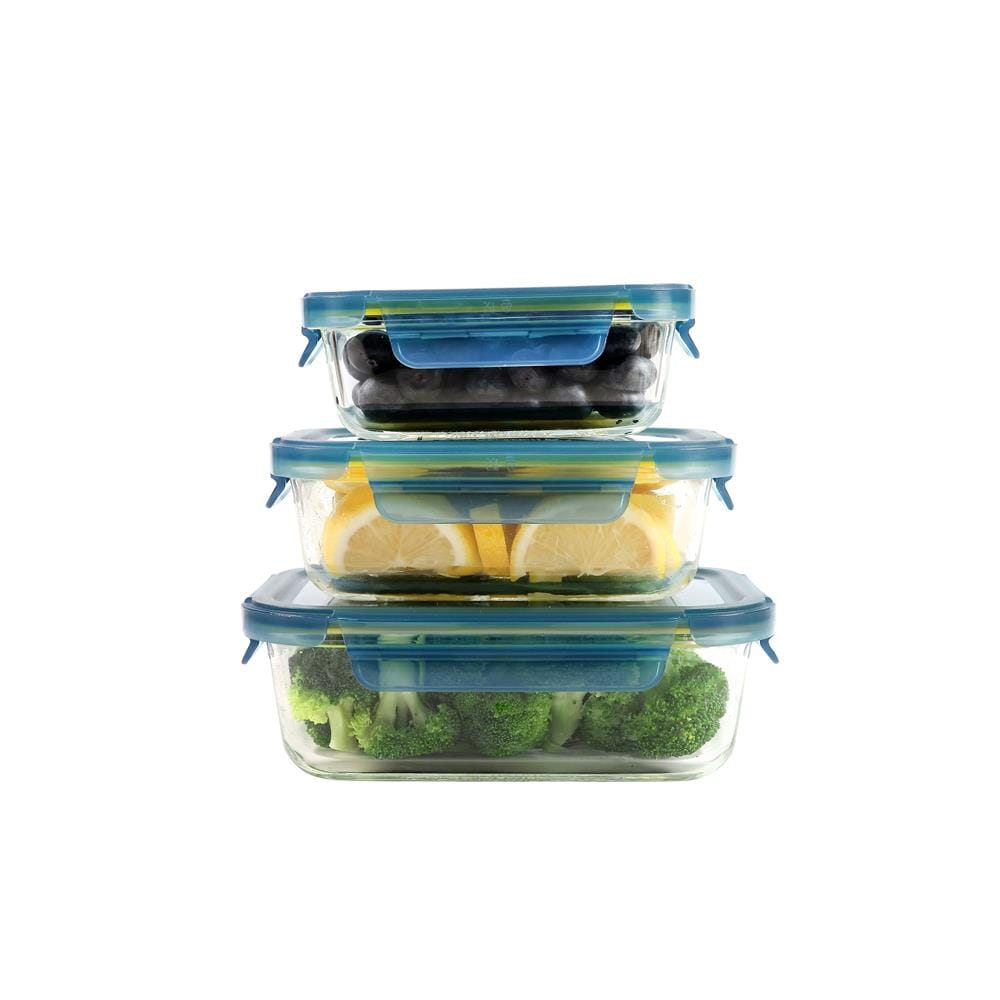 FUKURO YOKI CONTAINER SET (370ML + 640ML + 1,040ML) RECTANGLE