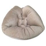HOME LIVING STYLE CHAIRPAD PEAR 34X43 BROWN