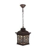 PRE-ORDER BRIGHT OBJECTIVES PENDANT OUTDOOR LAMP10897/P 600MM E27 GOLD BROWN