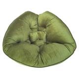 HOME LIVING STYLE CHAIRPAD PEAR 34X43 GREEN