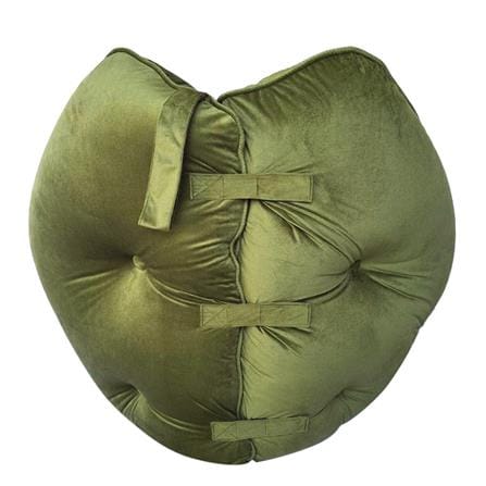 HOME LIVING STYLE CHAIRPAD PEAR 34X43 GREEN