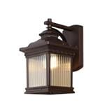PRE-ORDER BRIGHT OBJECTIVES WALL OUTDOOR 10896/W 290MM E27 DARK BROWN