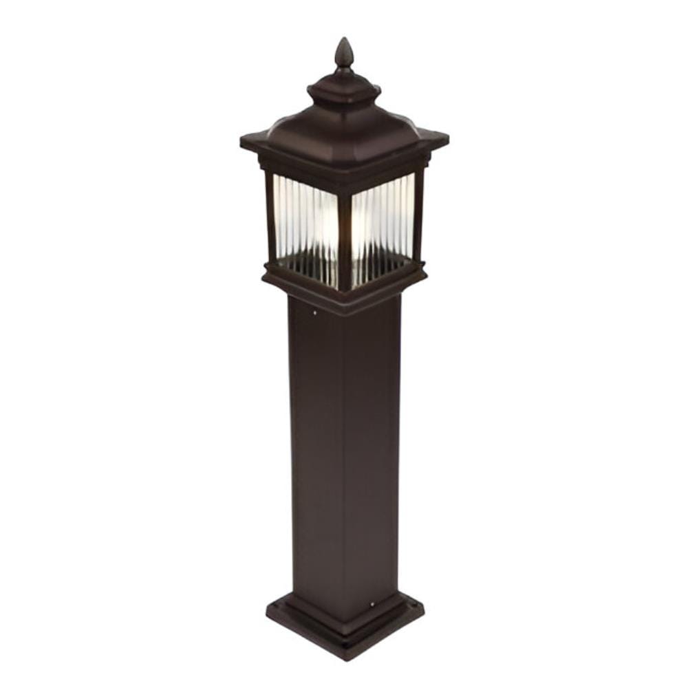 PRE-ORDER BRIGHT OBJECTIVES BOLLARD 10896 800MM DARK BROWN
