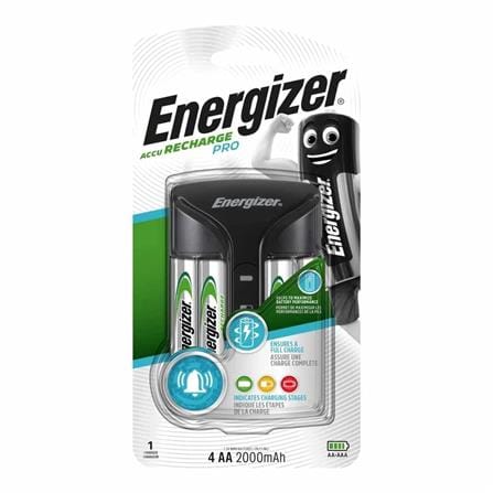 ENERGIZER RECHARGER PRO WITH 4'S AA 2000MAH RECHARGEABLE BATTERIES