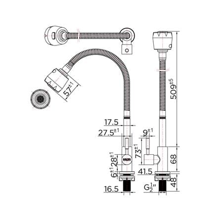 SINK FAUCET KARAT FAUCET KF-79-519-63 [EXCLUSIVE FROM HOMEPRO THAILAND]