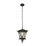PRE-ORDER BRIGHT OBJECTIVES PENDANT OUTDOOR LAMP 10901/P 340MM E27 ANTIQUE BRASS
