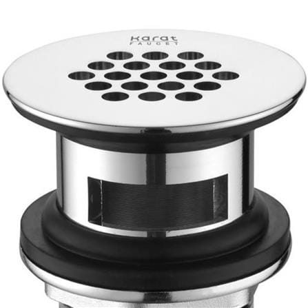 FLAT GRID BASIN WASTE KARAT FAUCET KA-26-277-50 [EXCLUSIVE FROM HOMEPRO THAILAND]