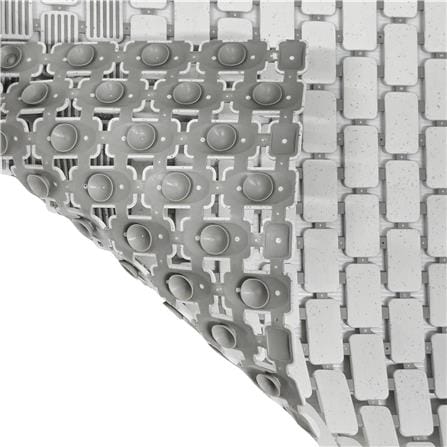 MOYA BATHMAT NON-SLIP YHC0033-GREY WHITE 72.5X39X0.35CM