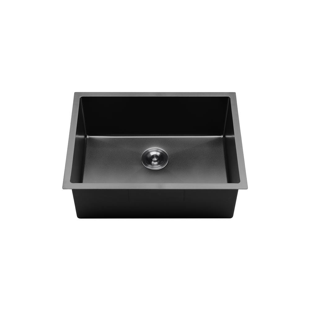 CABANA BUILT-IN UNDERMOUNT NANOMAGMA SINK PAKCAGE CKS6404-BL 1BOWL BLACK 60CM
