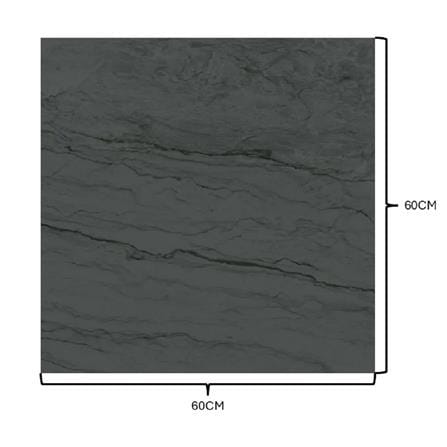 GUOCERA FLOORTILE 60X60CM MICROSTEP SYRIO YR8031CM ANTHRACITE 1.44M2