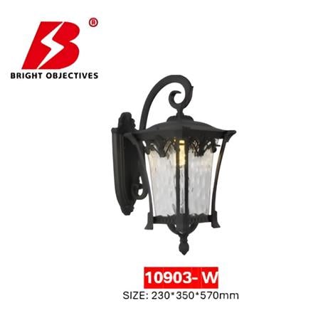 PRE-ORDER BRIGHT OBJECTIVES WALL OUTDOOR 10903/W 570MM E27 BLACK