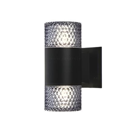 BRIGHT OBJECTIVES WALL OUTDOOR 16021 21 CM E27 BLACK