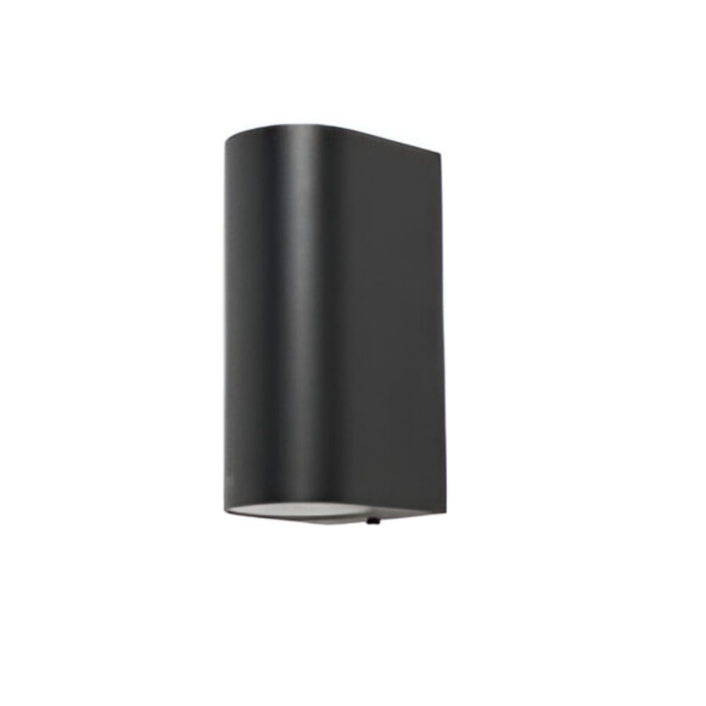 BRIGHT OBJECTIVES WALL OUTDOOR 16200/2 GU10 15CM BLACK