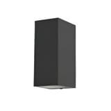 BRIGHT OBJECTIVES WALL OUTDOOR 16201/2 GU10 15CM BLACK