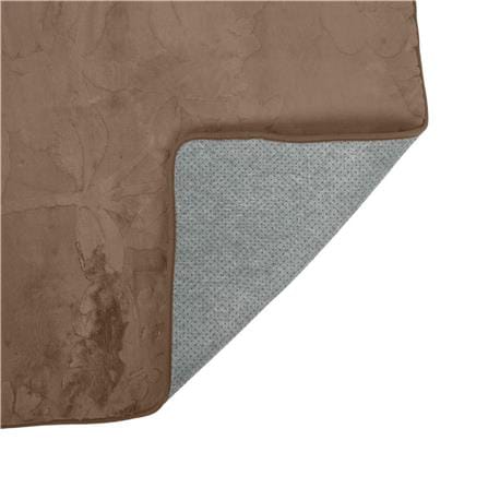 CARPET HOME LIVING STYLE FLOWER 150X220CM BROWN [EXCLUSIVE FROM HOMEPRO THAILAND]