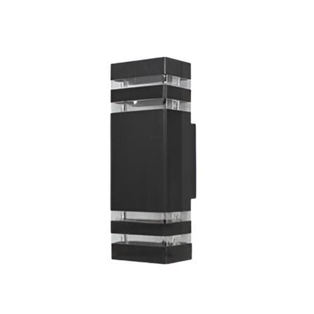 PRE-ORDER BRIGHT OBJECTIVES WALL OUTDOOR 16209/2 E27 150MM BLACK