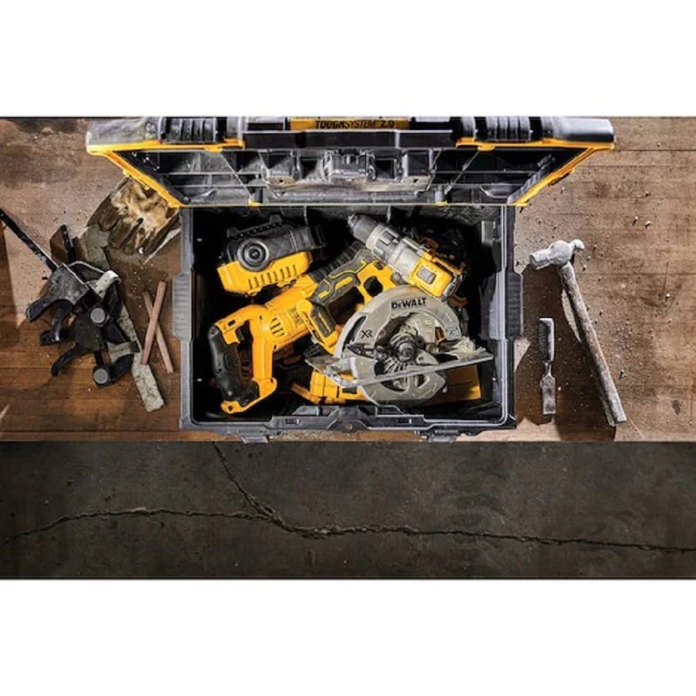 DEWALT 22" TOUGH SYSTEM 2.0 LARGE TOOLBOX (43.45L) (WATER RESISTANT) DWST08300