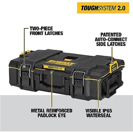 DEWALT 21" TOUGH SYSTEM 2.0 LARGE TOOLBOX (22.15L) DWST08165