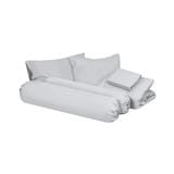 BEDDING SET 6FT 6PCS BENETTA ICY GREY [EXCLUSIVE FROM HOMEPRO THAILAND]
