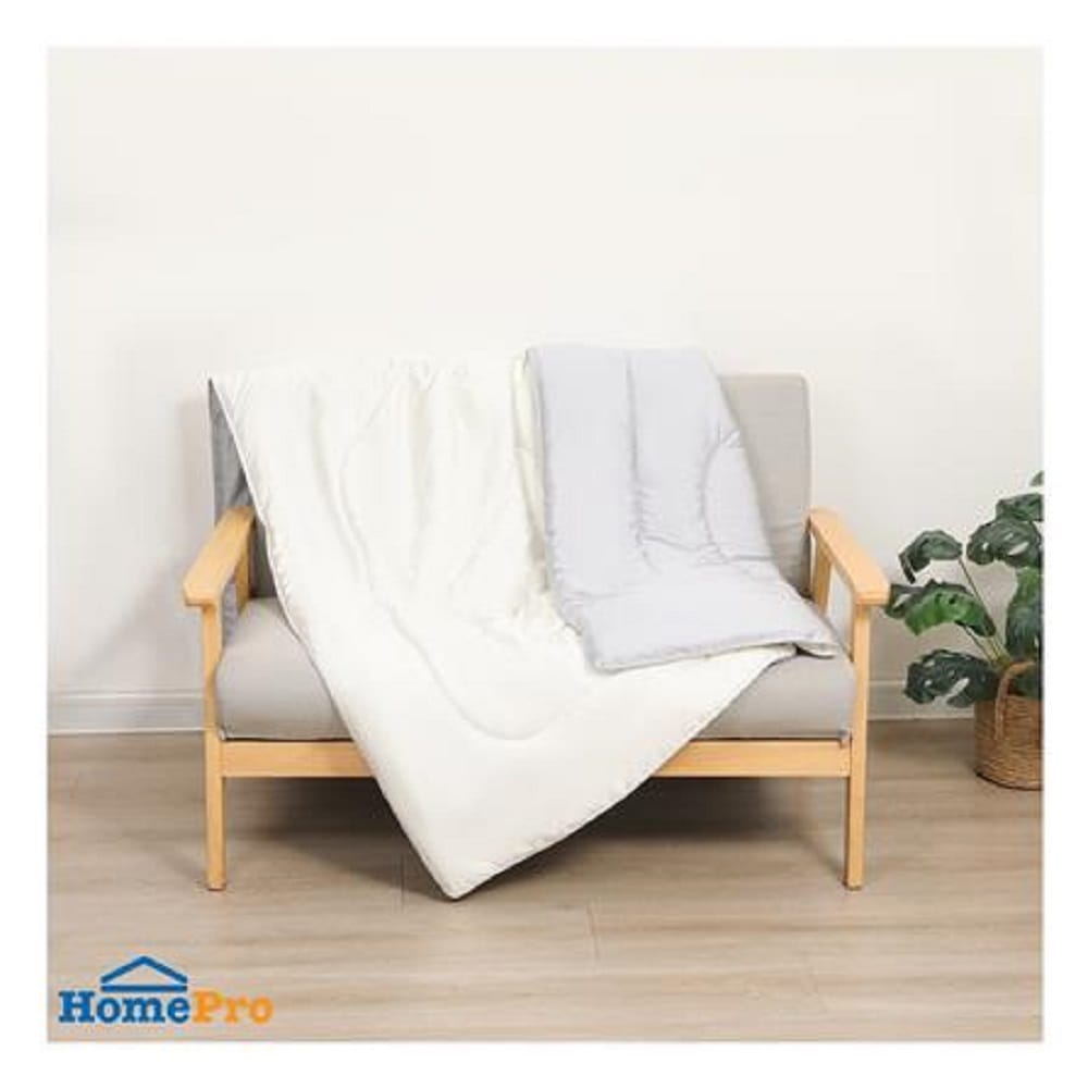 HLS ASPIRE COMFORTER 70X90 IVORY