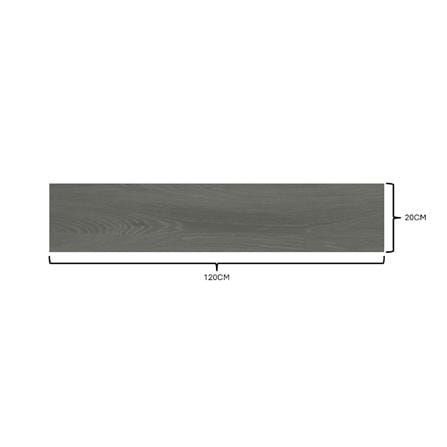 GUOCERA FLOORTILE 20X120 MICROSTEP X2R8027BM ASH GREY 1.44M2