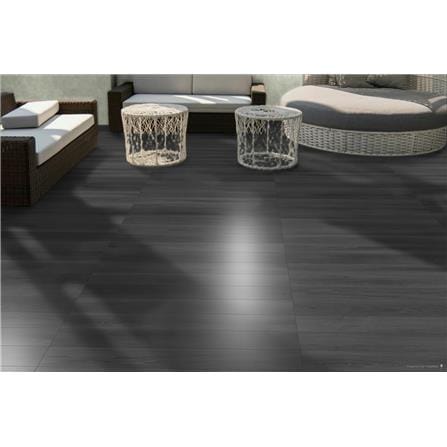 GUOCERA FLOORTILE 20X120CM MICROSTEP X2R8027DM EBONY 1.44M2