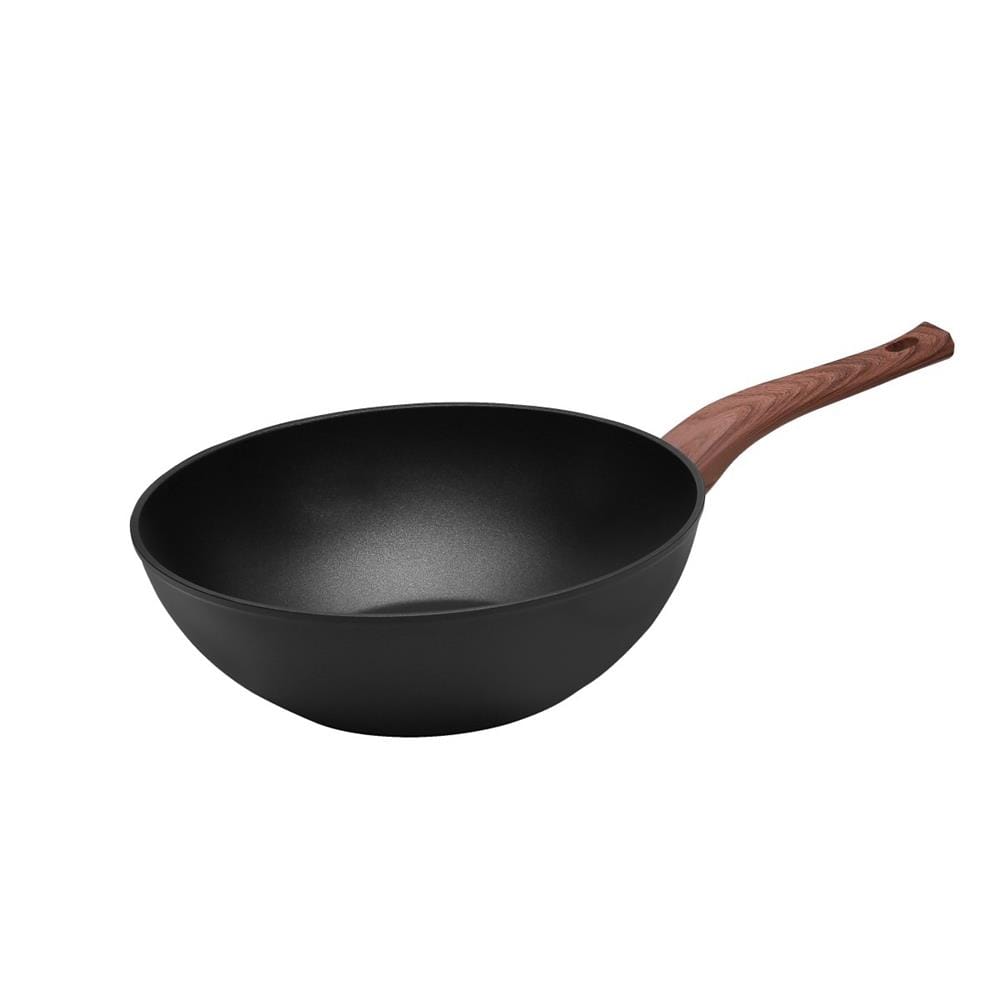 FUKURO KANZEN FORGED NON-STICK WOK PAN 30CM WITH GLASS LID