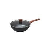 FUKURO KANZEN FORGED NON-STICK WOK PAN 30CM WITH GLASS LID
