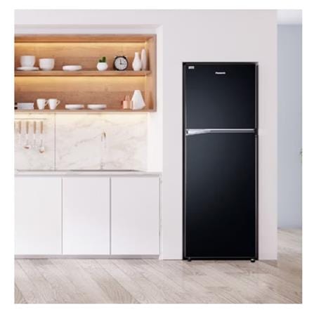 PANASONIC 2 DOOR REFRIGERATOR NR-TL381BPKM 395L BLACK