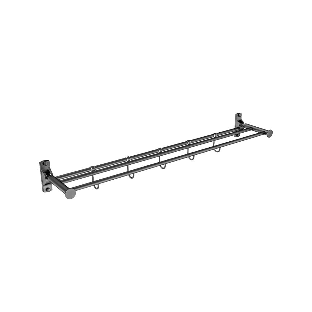 SORENTO TOWEL BAR DOUBLE SRT756-32-GM GUN METAL