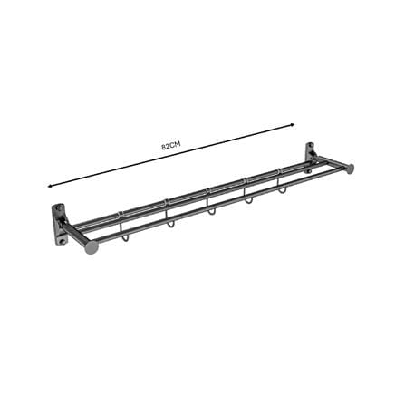 SORENTO TOWEL BAR DOUBLE SRT756-32-GM GUN METAL