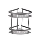 CABANA DOUBLE SHELF CB781-GM GUN METAL STAINLESS STEEL