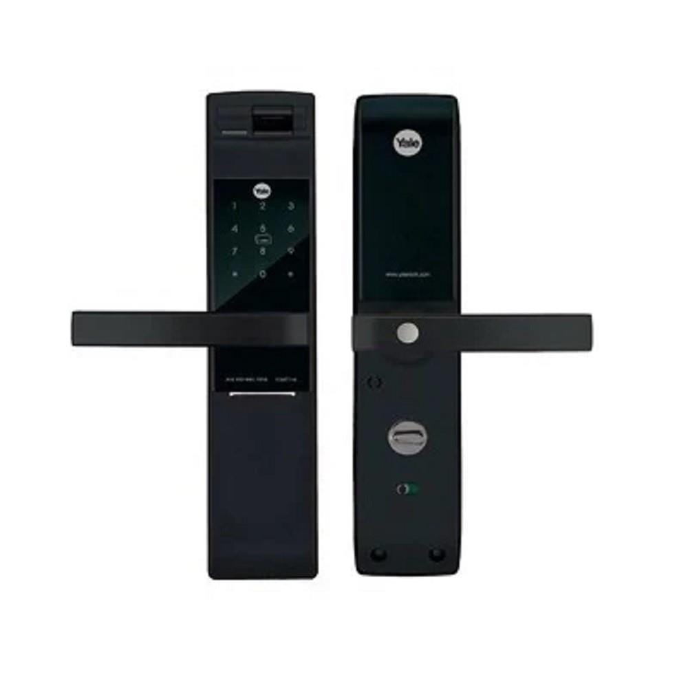 YALE FINGERPRINT MORTISE LOCK YDM7116A MATTE BLACK C/W YALE CONNECT BRIDGE