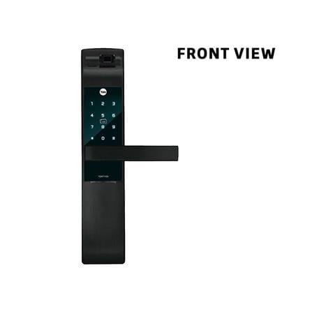 YALE FINGERPRINT MORTISE LOCK YDM7116A MATTE BLACK C/W YALE CONNECT BRIDGE