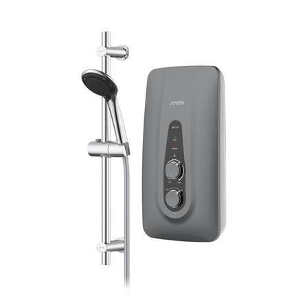 JOVEN SHOWER HEATER DC PUMP WITH HAND SHOWER SB11iP DARK GREY-2