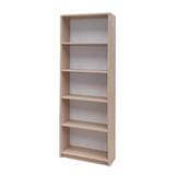 SHELVING UNIT WITH 5 COMPARTMENTS FURDINI HPN-12 WHITE OAK/WHITE