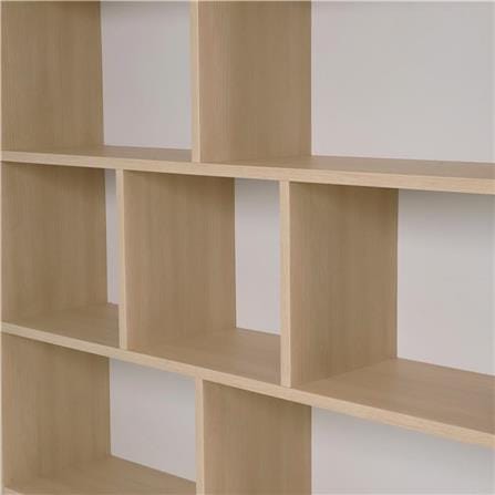 SHELVING UNIT WITH 13 COMPARTMENTS FURDINI HPN-14 WHITE OAK/WHITE [EXCLUSIVE FROM HOMEPRO THAILAND]