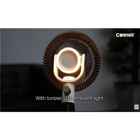 CORNELL AIR CIRCULATOR STAND FAN CCF-1001DCR 9" 30W 12SPEED